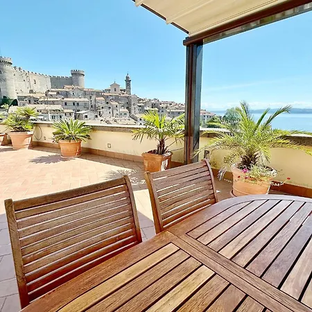 Terrazza Da Sogno Con Vista Su Castello E *